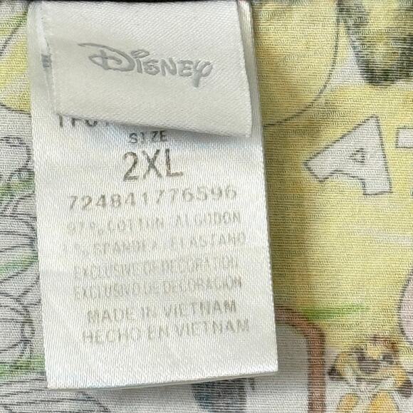 Disney Scrubs Lion King Graphic Print Top Sz 2XL Nursing Medical Workwear - Picture 6 of 9